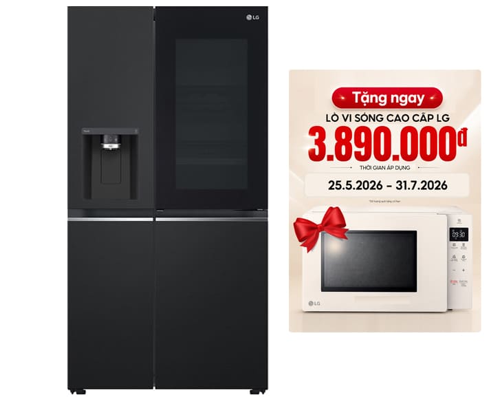 Tủ lạnh LG Inverter 635 Lít GR-X257BL