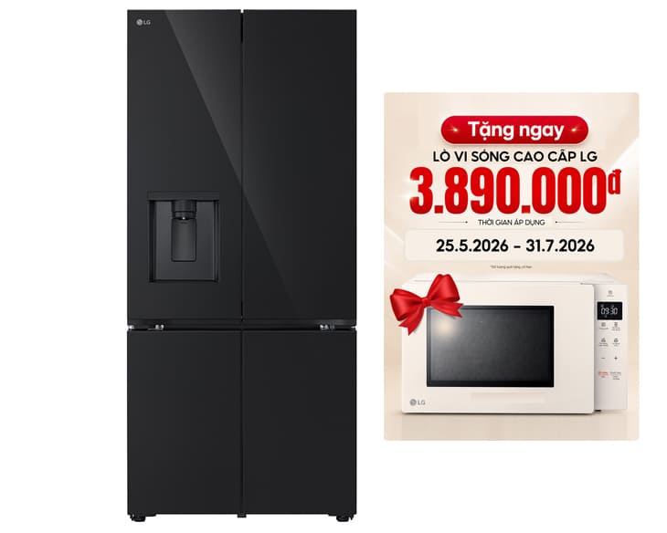 Tủ lạnh LG Inverter 612 Lít LFD61BLGAI