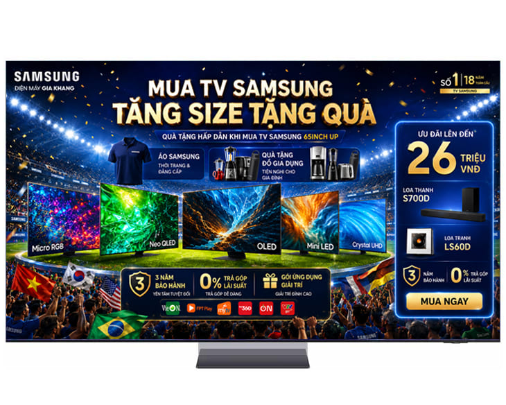 Smart Tivi Samsung Neo QLED 8K 85 Inch QA85QN950F