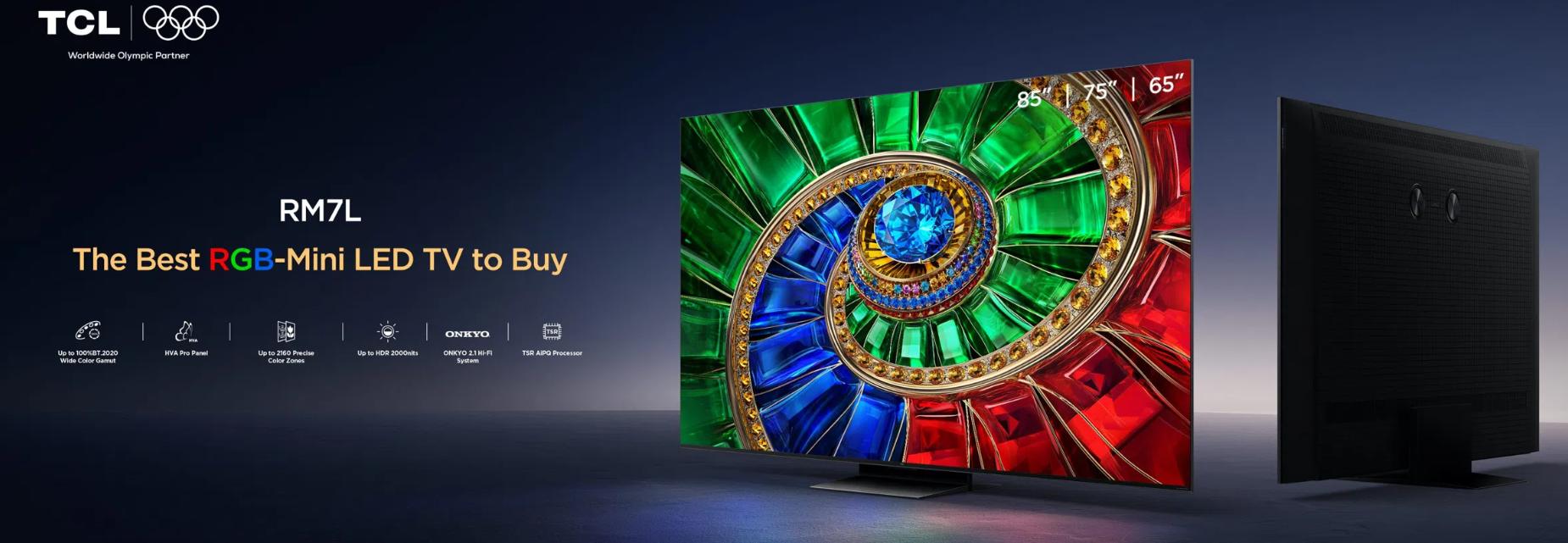 Google Tivi TCL RGB-Mini LED 4K 75 Inch 75RM7L