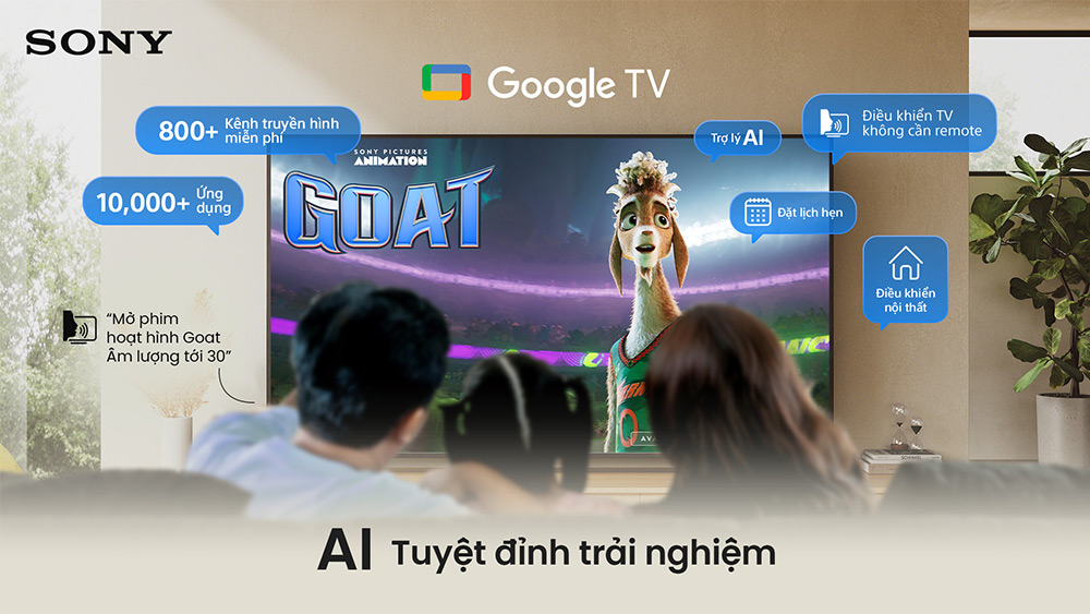 Google TV Sony Google TV True RGB BRAVIA 9 II K-75XR90M2