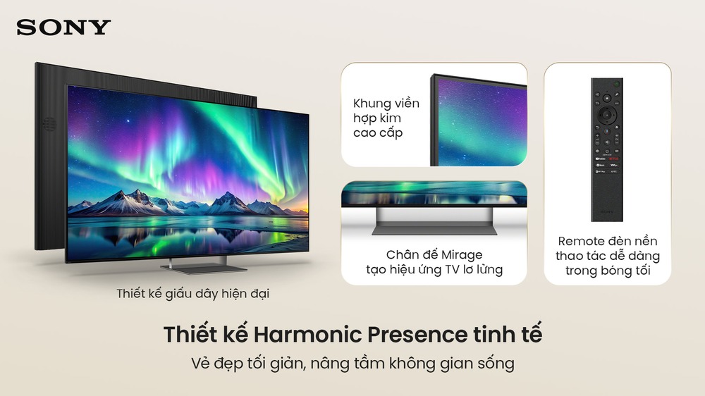 Google Tivi True RGB Sony AI 4K