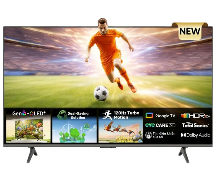 Google Tivi QLED Coocaa 4K 55 Inch 55Y76