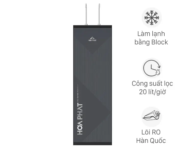 Máy lọc nước nóng lạnh Hòa Phát HPN626