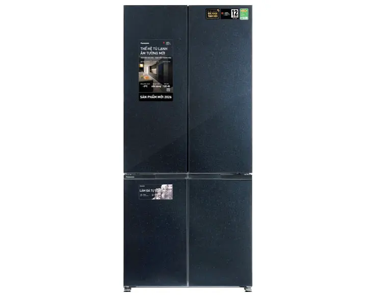 Tủ lạnh Panasonic Inverter 482 Lít Multi Door NR-XZ550HGKV